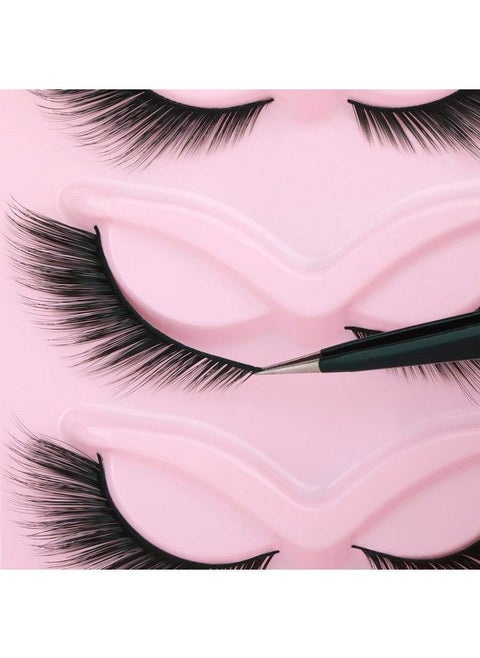 Fox Eye Lashes Angle Wing Lashes Natural Look L Curl False Eyelashes With Applicator Tool Mink Fluffy Cat Eye Lashes Pack 3D Strip Short Fake Eyelashes By Heyalice D489