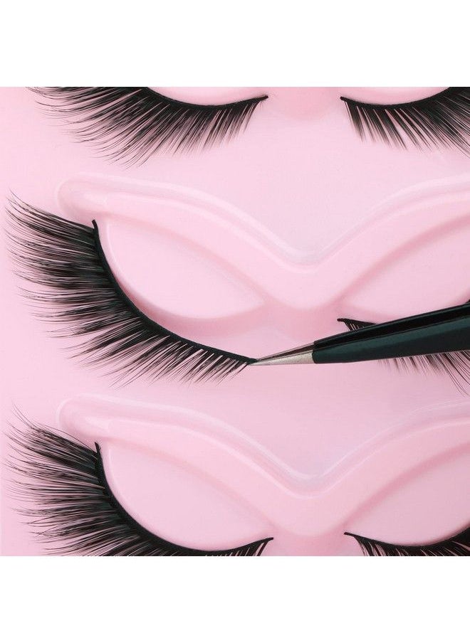 Fox Eye Lashes Angle Wing Lashes Natural Look L Curl False Eyelashes With Applicator Tool Mink Fluffy Cat Eye Lashes Pack 3D Strip Short Fake Eyelashes By Heyalice D489