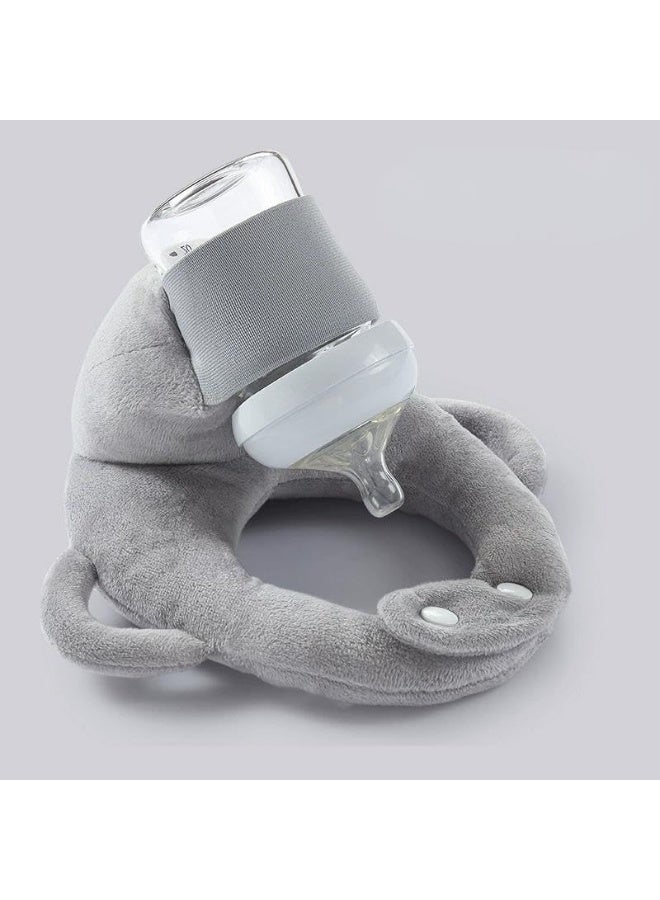 M.A&F's Hands Free Nursing Pillow– ergonomic orthopedic support for neck and shoulder pain ，Support Pillow (grey) - Image 1