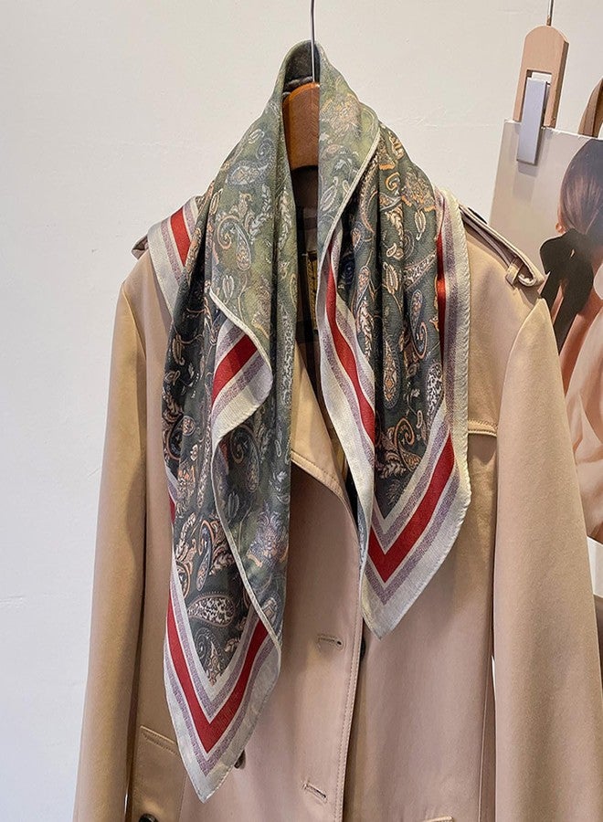 كي-اليوون وشاح مربع متوسط الحجم من K-Elewon، وشاح للرأس، وشاح للرقبة، وشاح للشعر، غطاء رأس للنوم، وشاح باندانا للنساء H19 (VT12) - Image 2