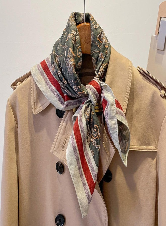 كي-اليوون وشاح مربع متوسط الحجم من K-Elewon، وشاح للرأس، وشاح للرقبة، وشاح للشعر، غطاء رأس للنوم، وشاح باندانا للنساء H19 (VT12) - Image 3