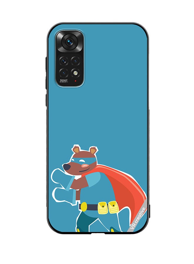 Protective Case Cover For Xiaomi Redmi Note 11 Super Bear Design Multicolour