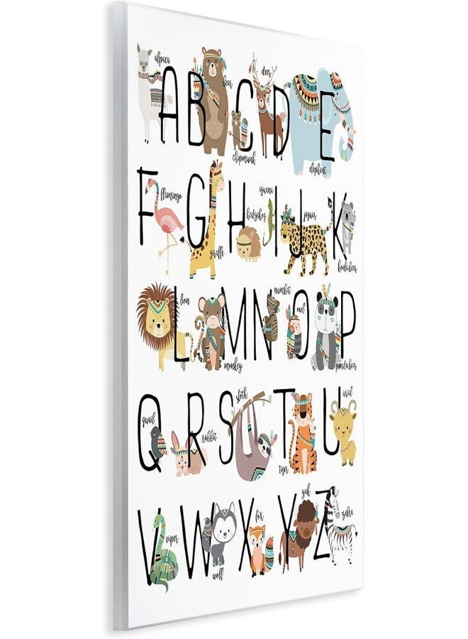 Stupell Industries Boho Animal ABCs Wall Plaque, 10x15, Design By Artist Erica Billups - Image 3