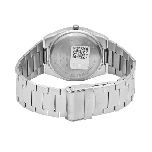 TIMEX Analog Watch for Man with Cherry Round Dial & Silver Stainless Steel Bracelet Band Water Resistant Men's Wrist Watches - TWEG30100 - Image 3