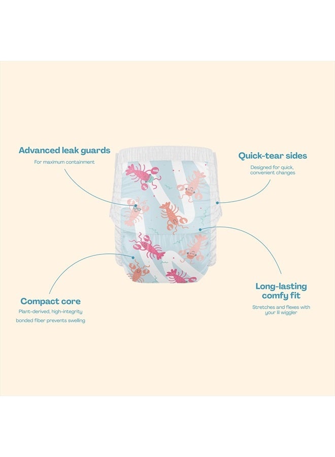 Hello Bello Premium Swim Diapers I Affordable and Eco-Friendly Disposable Swim Dipes for Babies and Kids I Size Medium - Diaper Size 4-5 - Image 3