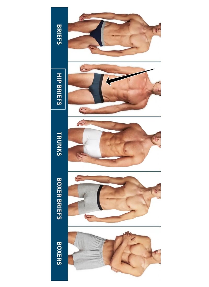 Calvin Klein Performance - Modern Cotton Stretch  4 Pack Hip Brief - Image 1