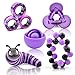 ASIOWELY Fidget Toys Kids Pack Autism Sensory Toys Set for Adults Fidget Spinner Slug Magnetic Rings Cool Gadget for Men Boys Teens ADHD Stress Relief Desk Toy Gift Idea - Image 2