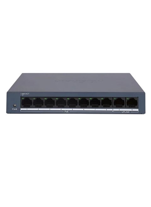 Unmanaged Poe Switch Hikvision Poe 8 Port 10/100Mbp - Ds-3E0110Mp-E/M