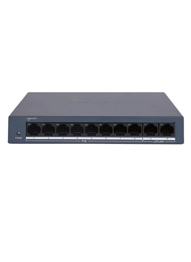 UNV - Unmanaged Poe Switch Hikvision Poe 8 Port 10/100Mbp - Ds-3E0110Mp-E/M - Image 1