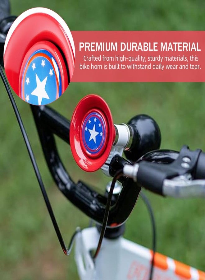 Proberos® Bike Horn for Kids Bike, Cartoon Kids Scooter Horn for 22mm Handle Bar, Safety High Pitch Rubber Squeeze DIY Bicycle Accessories Decorative Modification for Kid Gift - Image 3