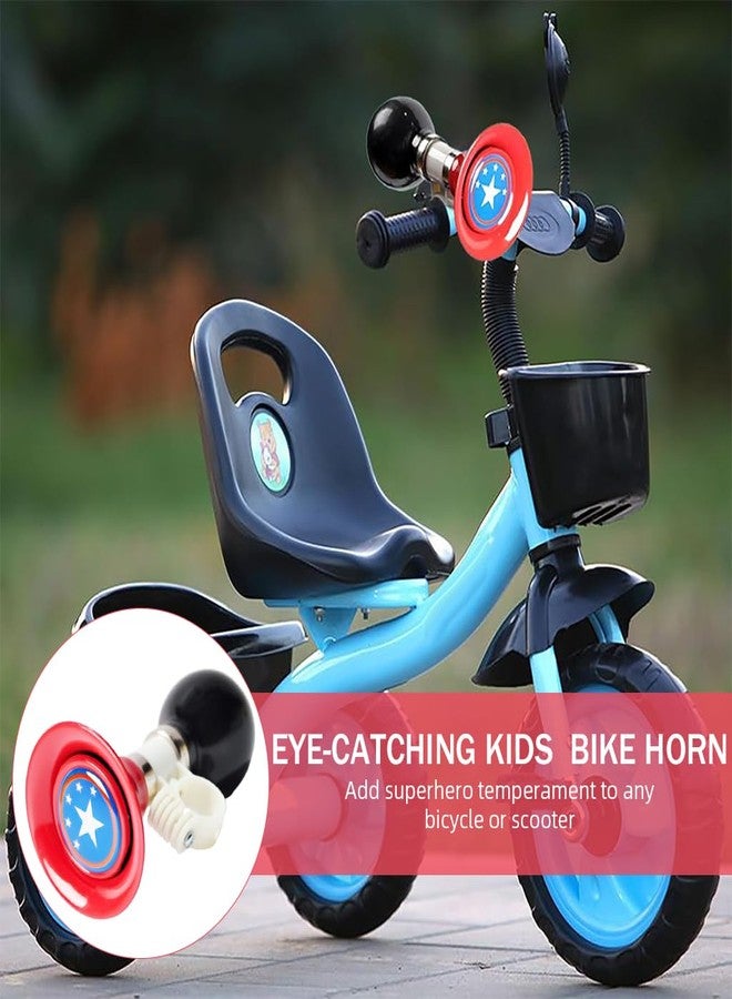 Proberos® Bike Horn for Kids Bike, Cartoon Kids Scooter Horn for 22mm Handle Bar, Safety High Pitch Rubber Squeeze DIY Bicycle Accessories Decorative Modification for Kid Gift - Image 5