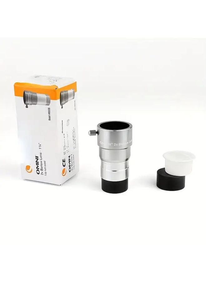 Omni 2X Barlow Lens 1 25 Inch Multi Coated Optical Glass Telescope Astronomy Eyepiece - Image 5