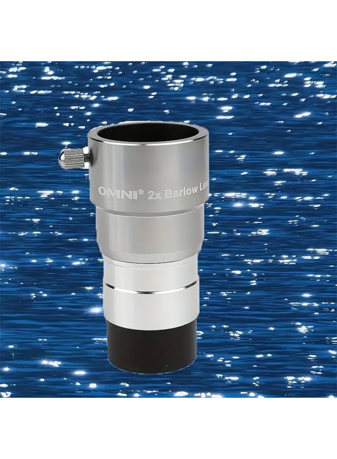 Omni 2X Barlow Lens 1 25 Inch Multi Coated Optical Glass Telescope Astronomy Eyepiece - Image 2