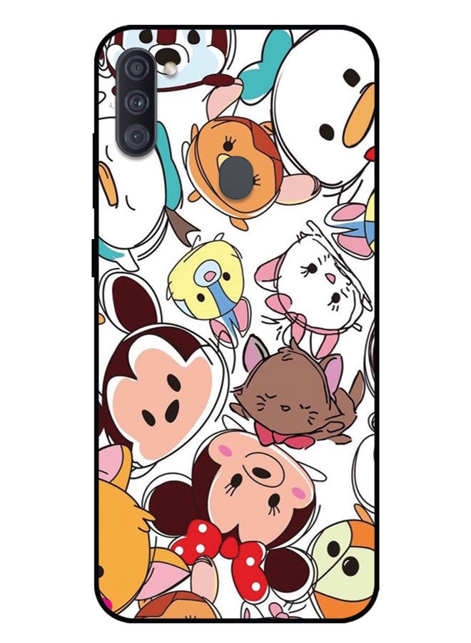 الصيد العين غطاء حماية مطبوع لهاتف سامسونج جالاكسي A11 - برسومات كرتونية - Image 1