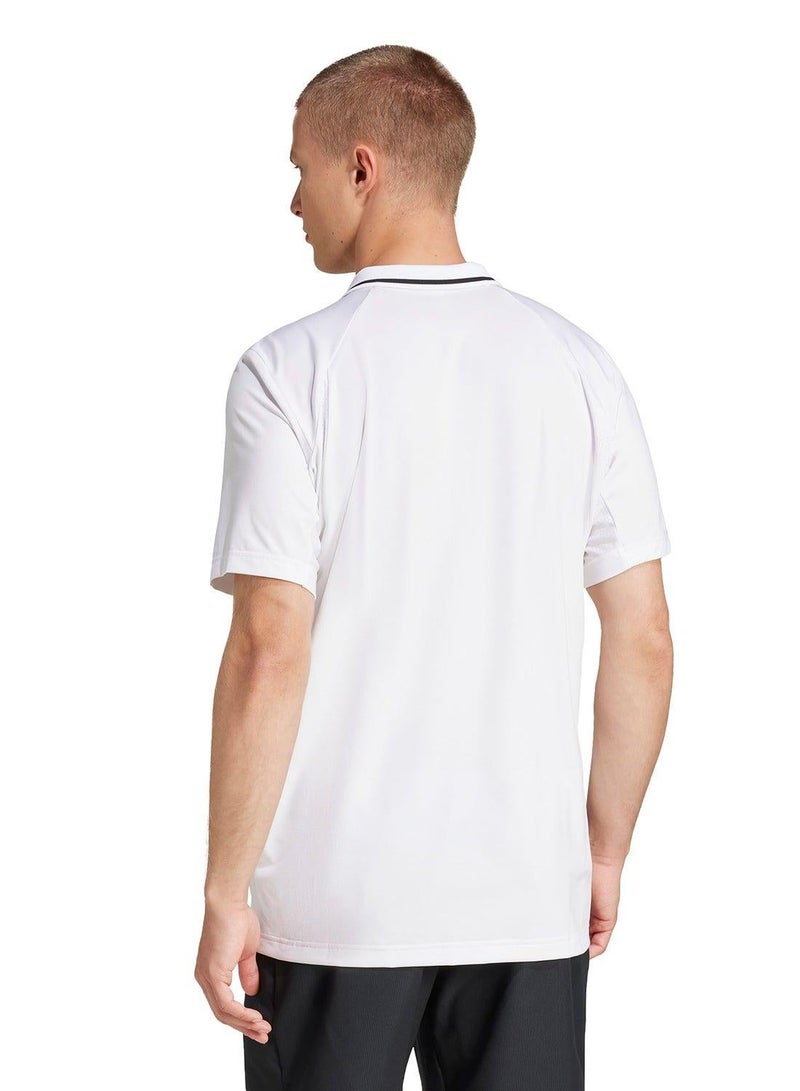 Adidas Club Tennis Climacool Pique Polo Shirt - Image 2