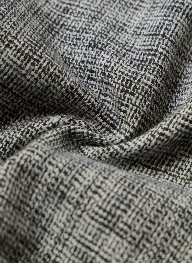 The Souled Store  The Souled Store Men Relaxed Fit Checked Grey Shackets  | Best Price UAE