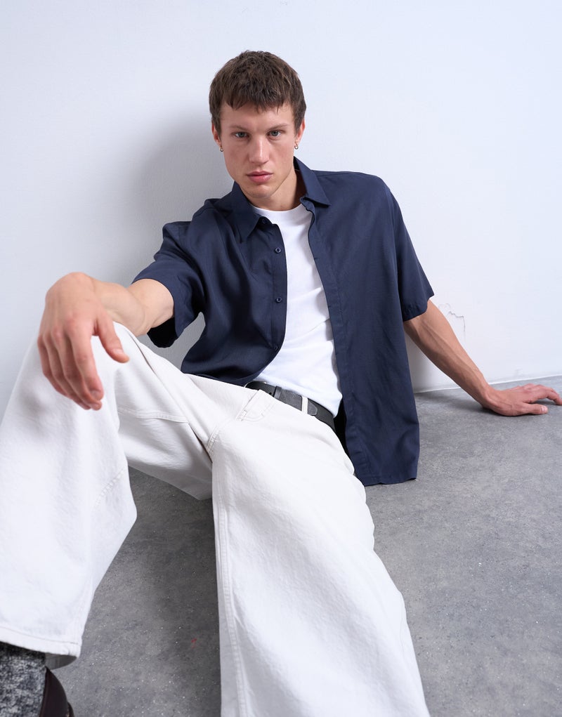 TOPMAN Casual Relaxed Fit Shirt - Image 4