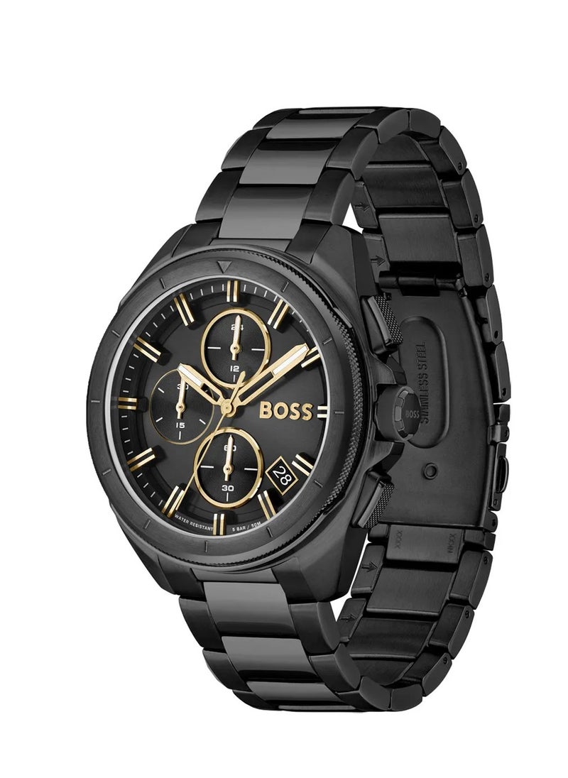 HUGO by Hugo Boss Chronograph Quartz Watch for Men with Black Stainless Steel Strap - 1513950 - pzsku/Z0C6D1DD1EC6570A736FCZ/45/_/1730714138/222e2ad7-7be0-42cd-a638-2eb427a2dbe5