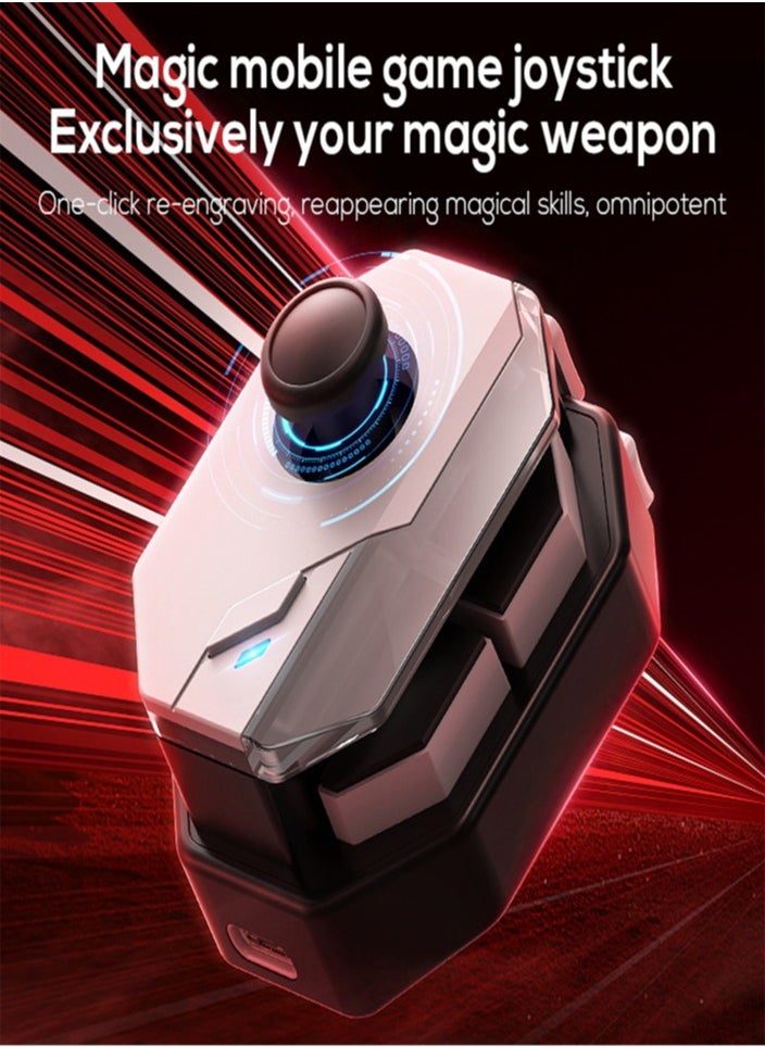 Generic - Mobile Game Joystick Support for Android-iOS Cellphone MFI Game Handle Controller Bluetooth-compatible5.0 Connection - Image 1