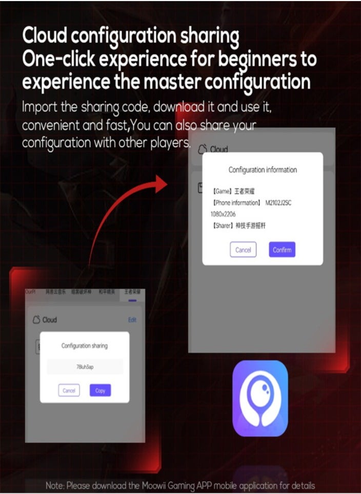 Generic - Mobile Game Joystick Support for Android-iOS Cellphone MFI Game Handle Controller Bluetooth-compatible5.0 Connection - Image 1