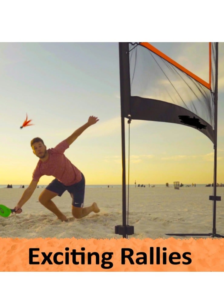 Generic Family Sport - Indoor & Outdoor, No Boundaries - Similar to Pickleball, Badminton and Tennis with A Whole New Spin On It - Fun Games for Kids & Adults  - Image 2