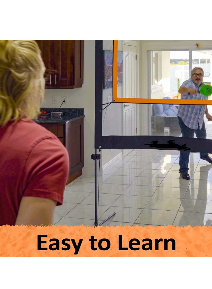 Generic Family Sport - Indoor & Outdoor, No Boundaries - Similar to Pickleball, Badminton and Tennis with A Whole New Spin On It - Fun Games for Kids & Adults  - Image 4