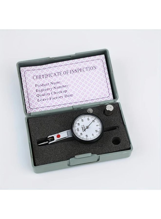 0 0 2 ميكرومتر بمؤشر قرصي مع بناء معدني وقبضة مريحة - Image 1