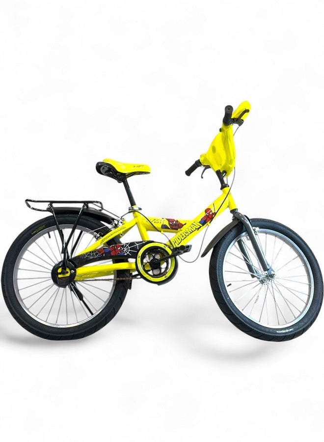 فلاش دراجة فلاش كيدز للأولاد فيها اصوات وانوار، لون اصفر، مقاس 20 من 8 سنين ل12 سنين - الوكيل الرسمي في مصر لشركة GTG TOYS - Image 3