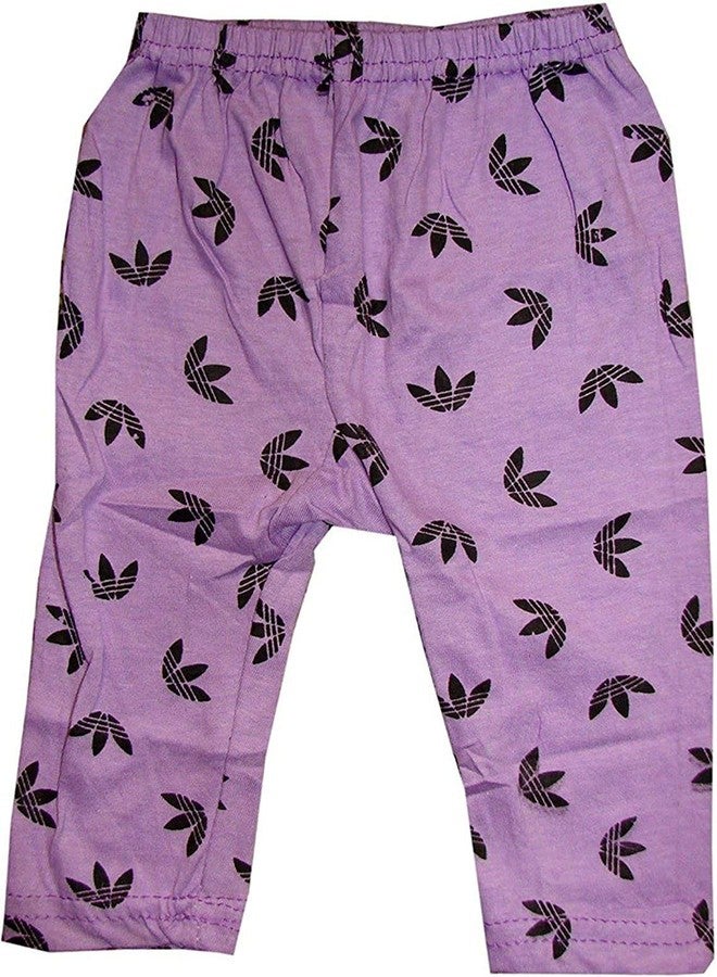 Zeki Pajama 100% Cotton Housiry Leggings for Kids Boys & Girls (Multicolor Pack of 06)-(12-18 Month) Multicolour - Image 2