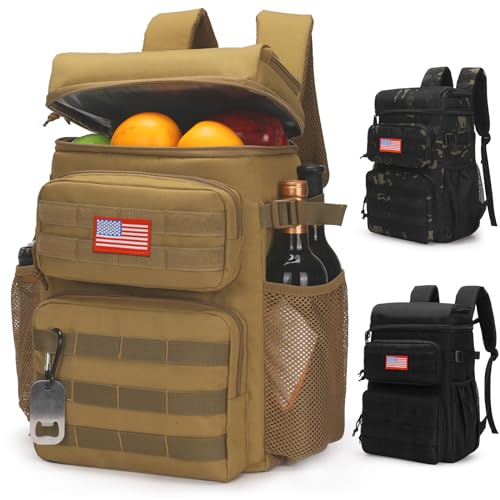 ATRIPACK Tactical Backpack Cooler,Soft Lightweight Leakproof Cooler Backpack,Insulated Cooler Bag,Portable Soft Cooler Bag Waterproof for Beach, Travel, Camping, Picnic, Hiking - Image 1