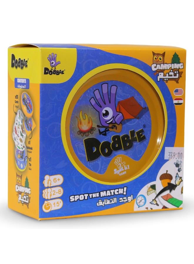 Nilco Dobble Spot the Match Camping Card Game – Orange - Image 1