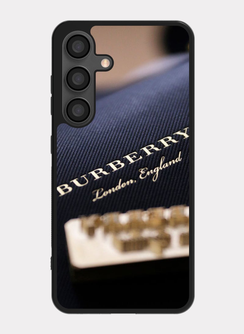 بكسلات كفر سامسونج جالكسي اس 24 بلس بربري اسود - Image 1