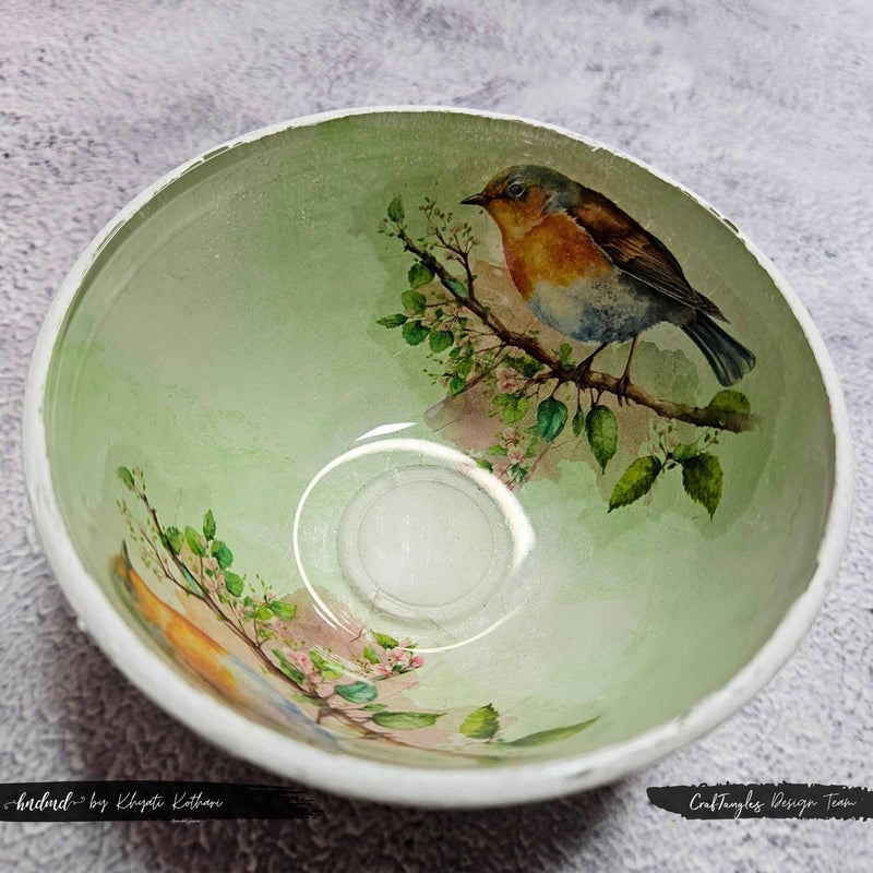 CrafTangles مناديل ديكوباج / ورق مناديل / ورق كولاج - مجموعة 10 (عبوة من 5) - Image 3