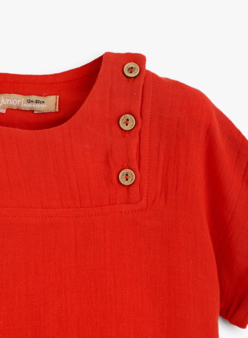 Baby Boys Short Sleeve Top