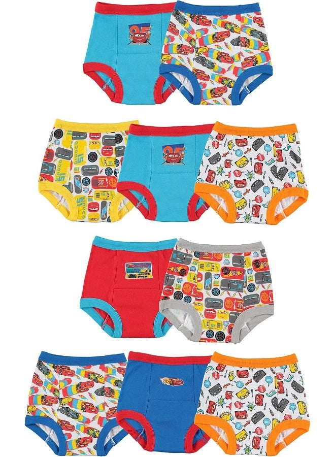Disney boys Cars 3pk Training Pants & 4pk Briefs Underwear (pack of 7) - Image 1