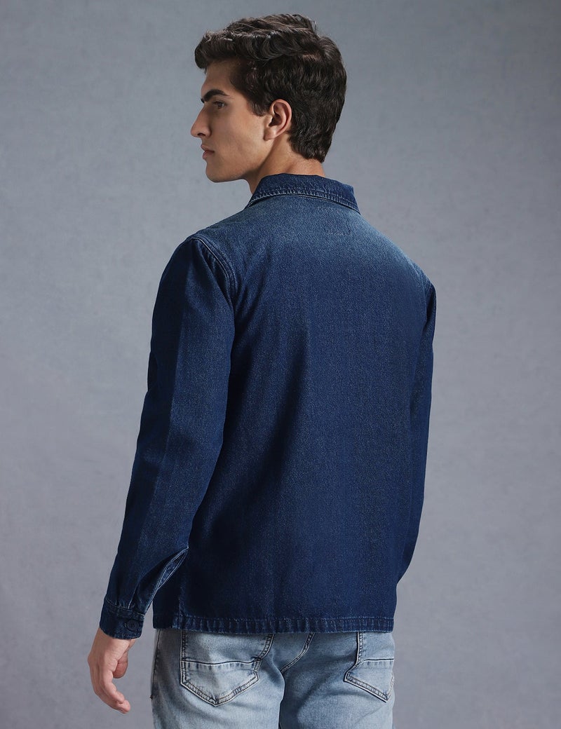 inkd شاكيت بأكمام كاملة للرجال (جاكيت) - 100٪ قطن | القياس العادي | قمصان للرجال | جاكيت للرجال - Image 3