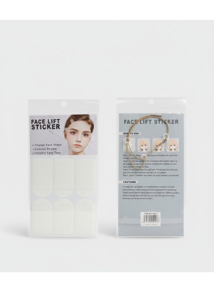 18 Invisible Sheets V-Shaped Slimming Face Lifting Patches - Image 3
