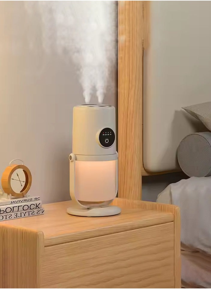 MHD Desktop Humidifier Portable Mini Air Purifier Night Light Large Fog Water Replenishment Humidifier  - Image 5