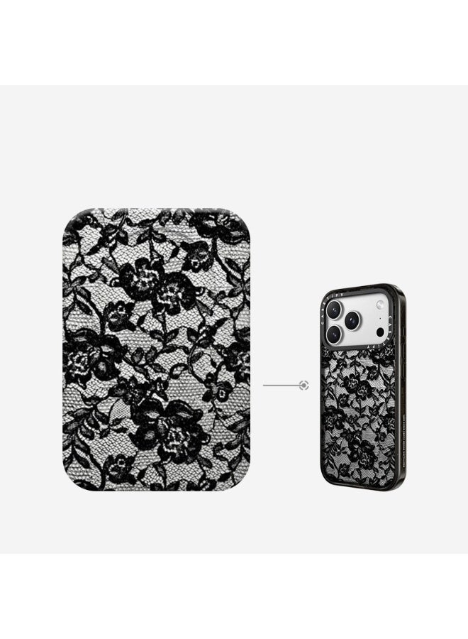CASETiFY Sexy Lace Print MagSafe Case for iPhone 17 Pro Max, Shockproof Hard Cover - Image 3