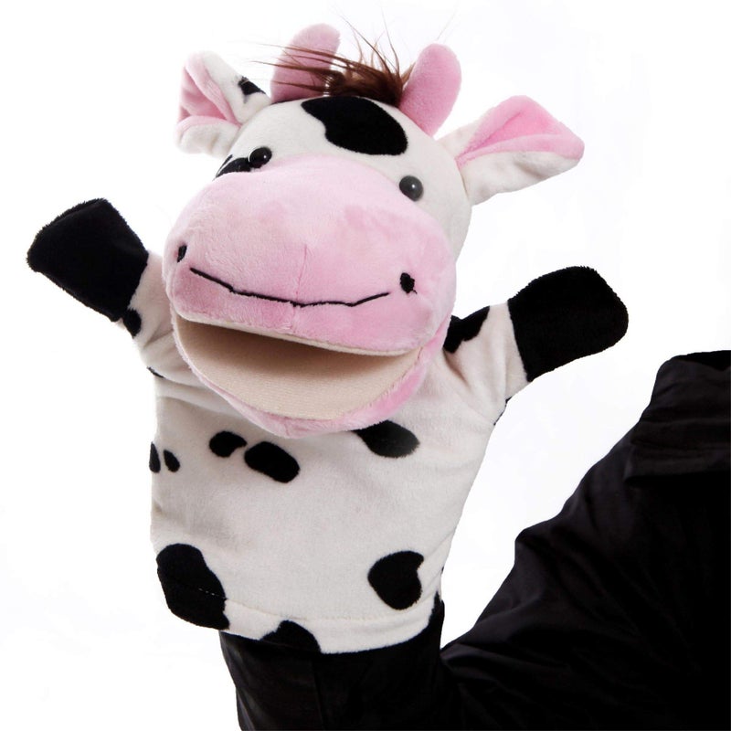 BETTERLINE Animal Hand Puppets Set for Kids  Adults  125 Premium Quality Soft Plush Toys with Movable Mouths  Perfect for Storytelling Teaching Preschool RolePlay  Durable Vibrant Educational Puppets - Image 3