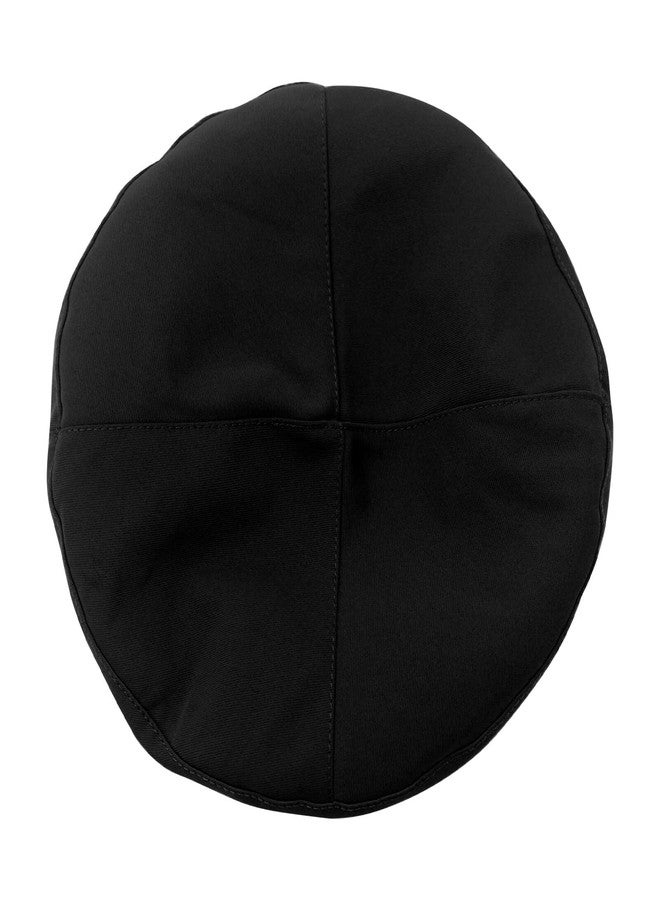 FEOYA Black Beret Hats for Women Classic French Cap Solid Color Cotton Artist Painter Beanie with Metal Decorative Buckle - Image 2