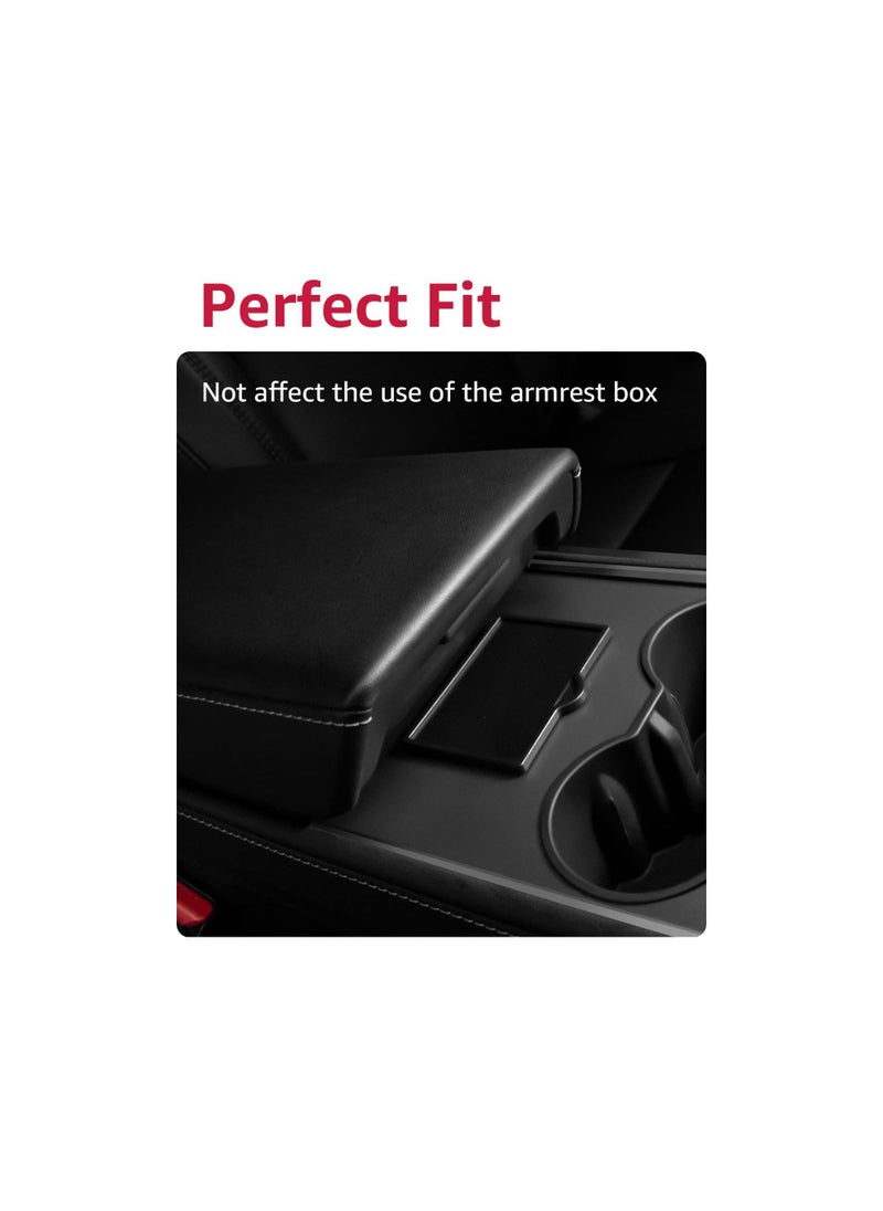 SYOSI - Key Card Holder, Fit for Tesla Model 3 Model Y Center Console Key Card Holder - Stops The Card From Sliding 2023 Upgrade, Perfectly Fit 2016-2023 Tesla Model 3 Model Y Vehicles - Image 1