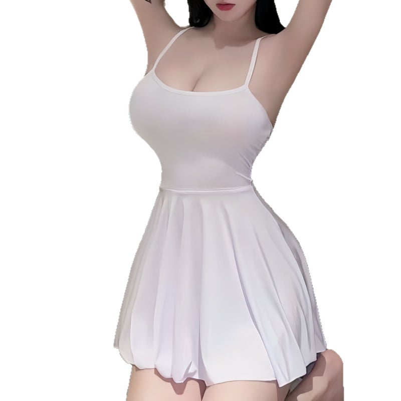 Bodycon Milk Silk Nightgown - Image 5