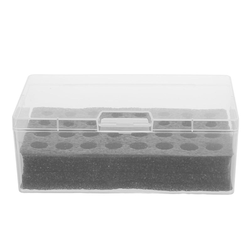 Shockproof Portable Battery Organizer Box With Transparent Lid For 16 AA 16 AAA Batteries - Image 2