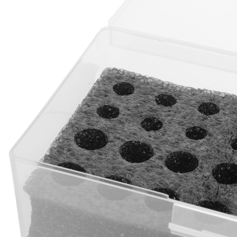 Shockproof Portable Battery Organizer Box With Transparent Lid For 16 AA 16 AAA Batteries - Image 4