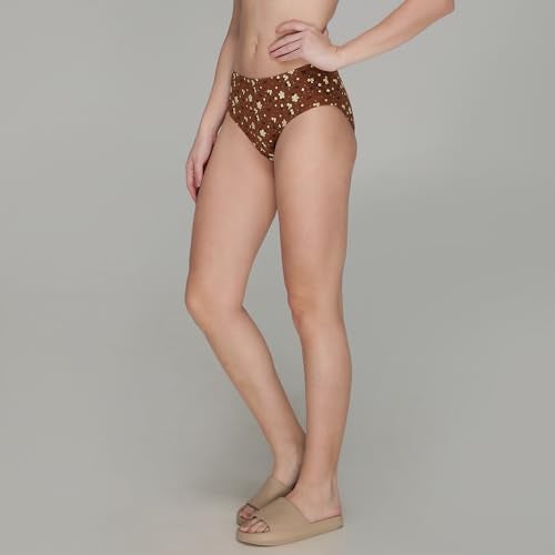 Amul Comfy Pack of 5 Printed Women Panty Regular Fit 100% Pure Cotton Assorted - Image 3