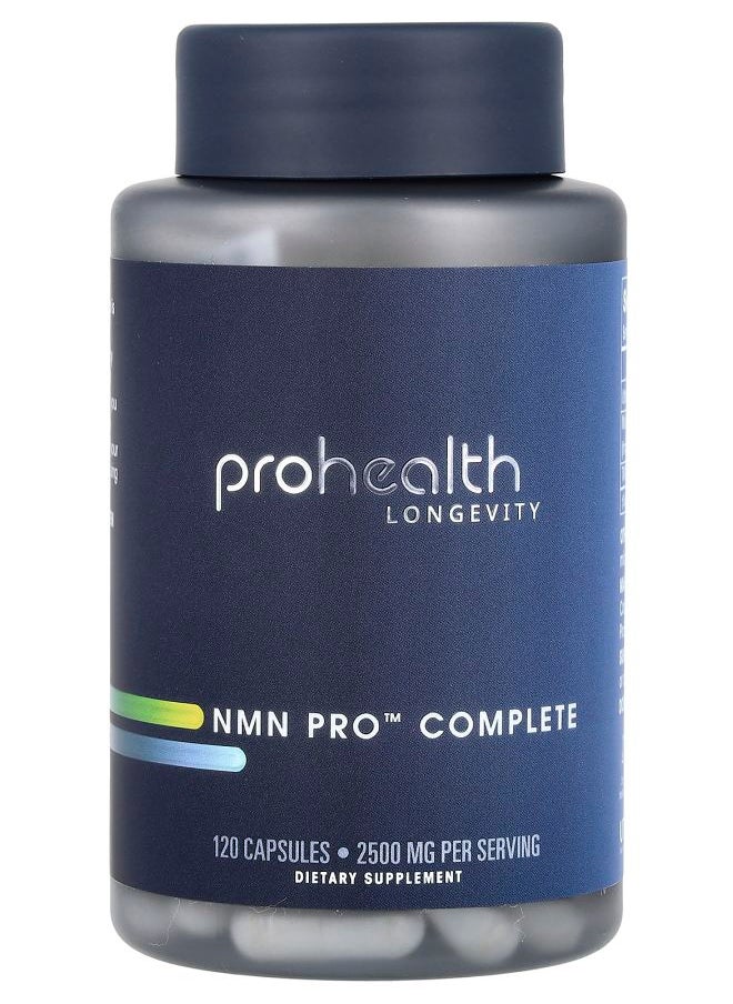 ProHealth NMN Pro Complete 2500 mg 120 Capsules (625 mg per Capsule) 