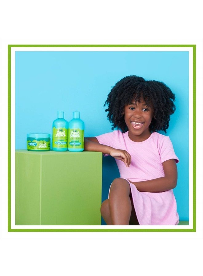 Just for Me بلسم فك التشابك النهائي من كيرل بيس - يغذي ويعيد الترطيب، يحتوي على مستخلص جذر الخطمي، زبدة الكاكاو والعسل الخام، خالي من الكبريتات، لا يتم اختبار على الحيوانات، 12 أونصة - Image 5