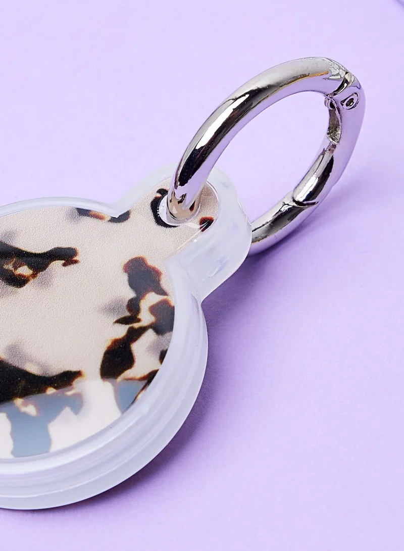 COCONUT LANE Ivory Tort Air Tag Case