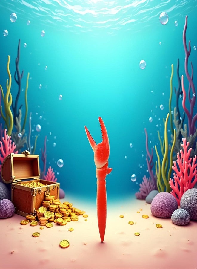 Mozff Crab Lobster Claw Gel Pens, Ocean Themed Writing Pens, Novelty Office School Supplies - Image 2
